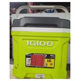 $35 lime green Igloo 16 Qt cooler