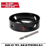 $50 6-3/8 in. Carbide Recessed Light Hole Saw With