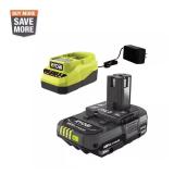 $89 ONE+ 18V Lithium-Ion 2.0 Ah Compact Battery an