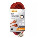 $14 25 ft. 16/3 Light Duty Indoor/Outdoor Extensio