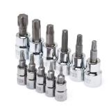 $26 Husky 1/4 and 3/8 in. Drive Torx Bit Socket Se