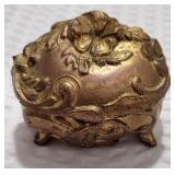 Small Antique Victorian Art Nouveau Jewelry Box