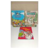 Lot of 3 Vintage Children's Story & Rhyme Books