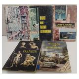 Lot of 5 Vintage Science Service Astronomy Books