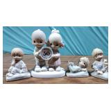 Precious Moments 4 Piece Figurine Lot