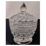 Vintage Anchor Hocking Wexford Sugar Bowl w/ Lid