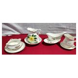Vintage Ceramic Pitcher & Basin Mixed Serving Lot