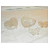 vintage clear glass