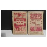 Lot of 2 Antique 1930s Uncle Ben Books