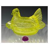 Hen on Flanged Base