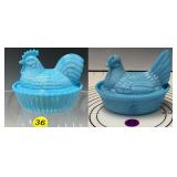 Set of Two: Hen and Rooster