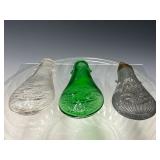 Lot of Three Hunter's Flask