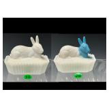 Lot of two Rabbits