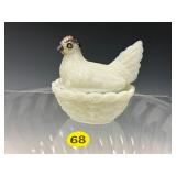 Hen on Nest