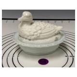 Duck on Basketweave Base