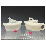 Lot of Two Covered Dishes