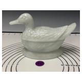 Duck on Flanged Base