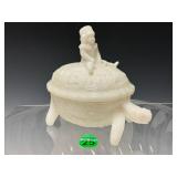Boy on Turtle