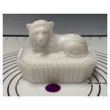 Lion on Picket Fence Base