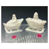 Lot of Two: Dobbs Santa and Westmorland Santa