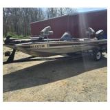 17.5 Bass tracker Bass Boat
