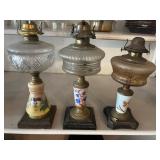 1800'S OIL LAMPS