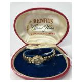 Benrus 10K Gold-Filled Ladies Watch