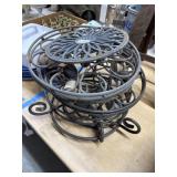 Metal Planter Rollers