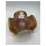 Murano Glass Bowl With Abstract Design