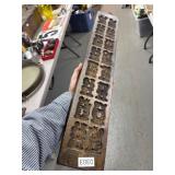Hand-Finished Wooden Cookie Mold