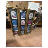 Three 31x8' Stained Glass Prints