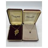 Kelly Waters and Krementz Necklaces