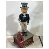 Vintage Uncle Sam Mechanical Bank