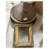 Wooden Container and Decorative Frame