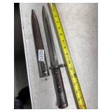 Czechoslovakian WW2 Bayonet CSZ Model 1924
