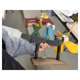 Wooden Whirligig with Handcrafted Detail