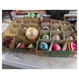 Shiny Brite Glass Ornaments in Boxes