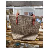 Anne Klein Handbag Purse With Pattern