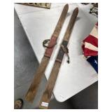 Antique Wooden Child's Skis