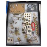 Vintage Jewelry Lot with Case
