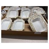 Limoges Porcelain Tray Lot