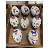 8 Limoges Porcelain Egg Boxes