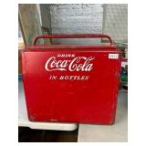 Vintage Coca-Cola Metal Cooler