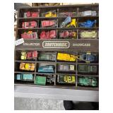 Toy Car Lot in Matchbox Display