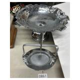 Two-Piece Chrome Tableware Set