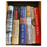 Seven Hardcover Books