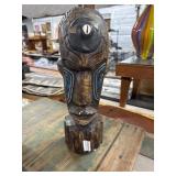 20-Inch Tall African Wood Figure