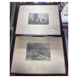 Framed Wallace Nutting Prints