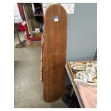 55-Inch Vintage Wooden Ironing Board