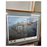 Framed American Fighter Aces Print